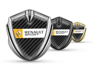 Renault Silicone Emblem Badge High-End Design Drift Look